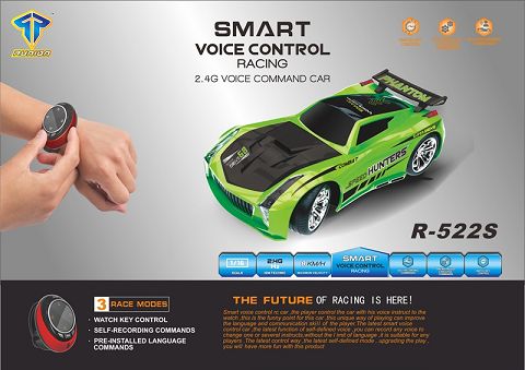 Intelligent 3 mode voice-controlled vehicle (without electricity)
