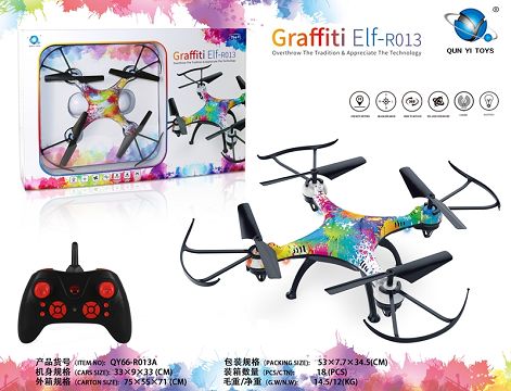 Graffiti Sprite 33 cm quad