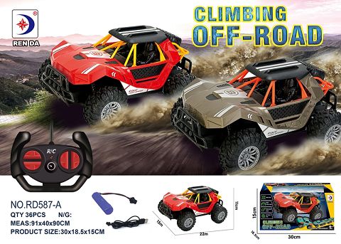 Cross remote control off road vehicle