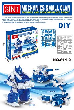 3 in 1 assembly robot
