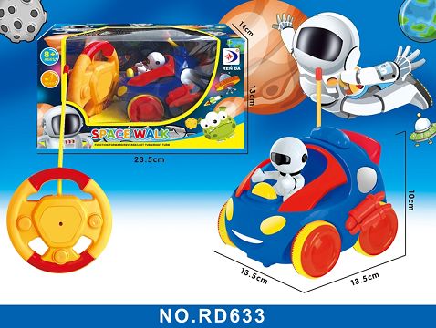 Remote control 2-way space doll cartoon car