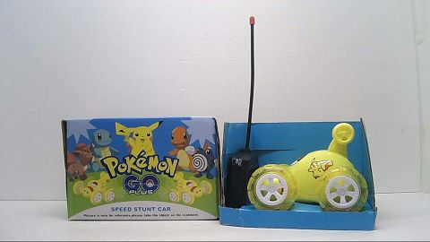 Pokemon, music flashing rollers, flip-flops.
