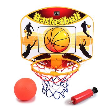 Single basketball board