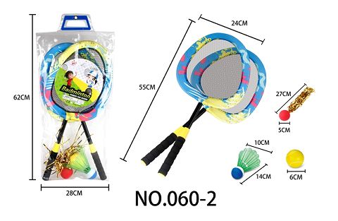 Cloth art small badminton racket