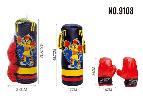 Cartoon tiger sandbag