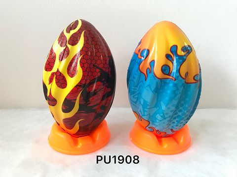 Spiral rugby ball (heat shrinkable film)