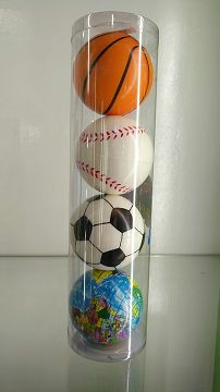 7CM ball (4 pieces into a PVC tube)