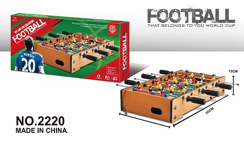 Wooden football table