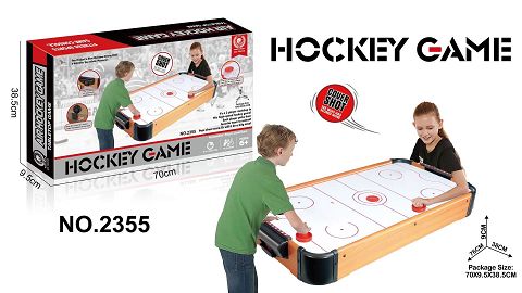 Wooden ice hockey table