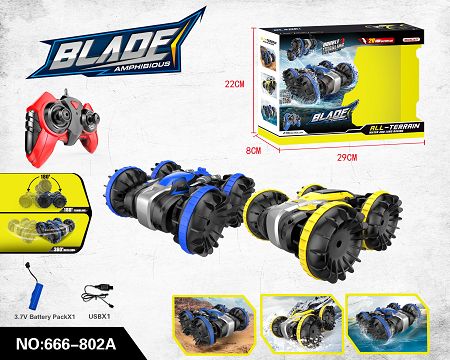 2.4g amphibious remote control stunt car (electric) USB cable