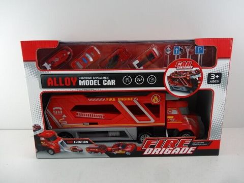 Alloy fire fighting container ejector
