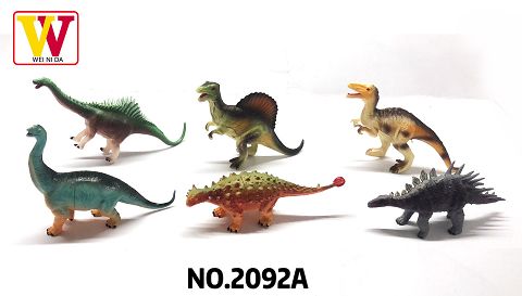 Hand-painted 6 dinosaur suits