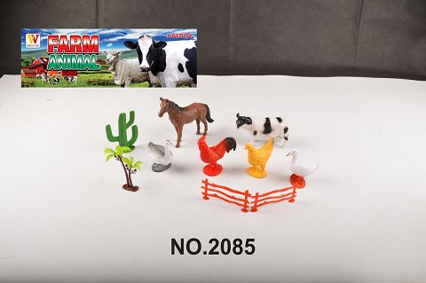 Simulated ranch animals