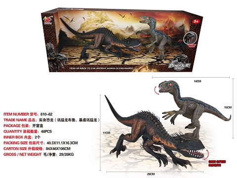 Solid dinosaur abuse and bruce