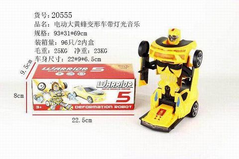Electrically deformed bumblebee