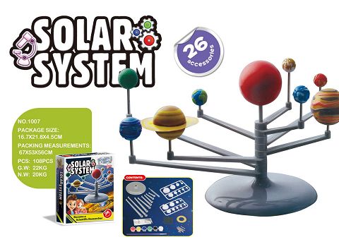 Solar system planetary instrument model