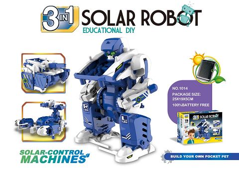Solar trinity robot
