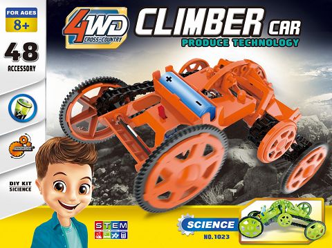 Creative power series climbing vehicle