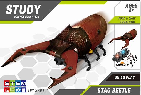 Creative power series crawling beetles
