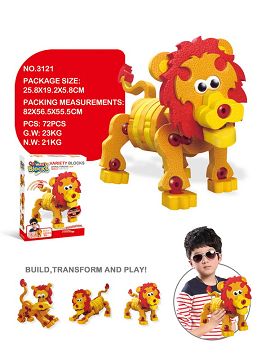 Lion king of zoo