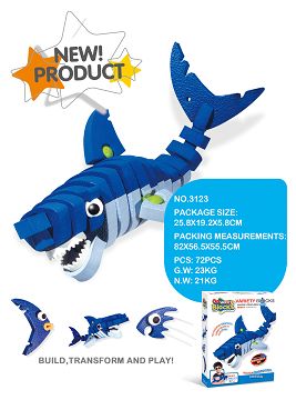 Sharks in seabed paradise