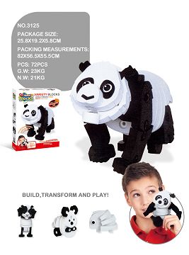 Baby panda in zoo