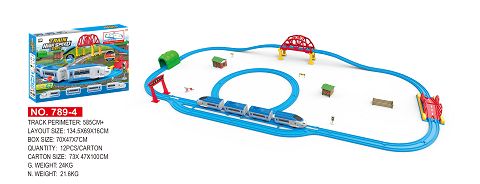 Lighting music high speed train (585cm)