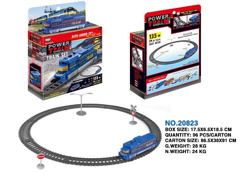 Electric luminescent train track (135 cm in length)
