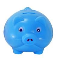 Big money pig piggy bank