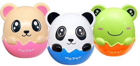 Cartoon egg piggy bank