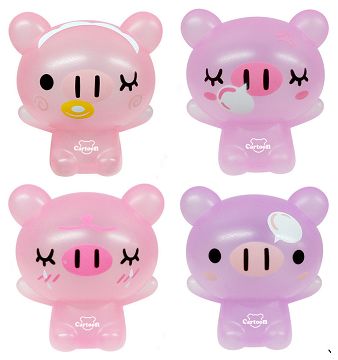 Transparent BB piggy bank