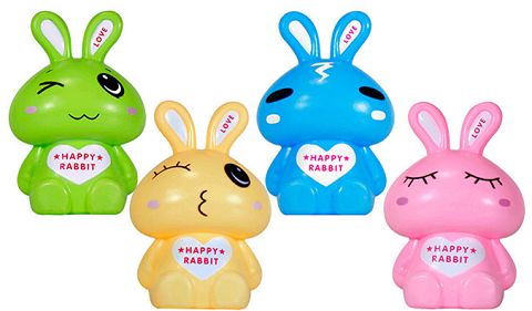 Little cartoon rabbit piggy bank