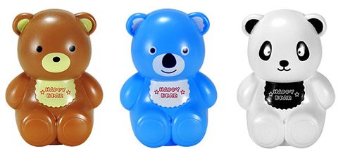 Cartoon bear piggy bank