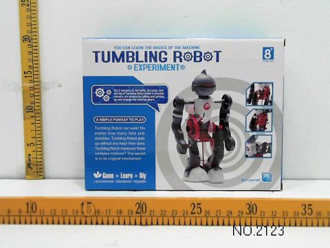 Electric back-fighting robot (self-contained toys)