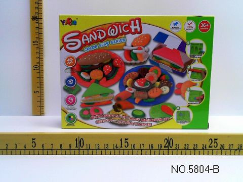 Sandwich color clay