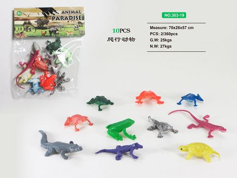 10 reptiles