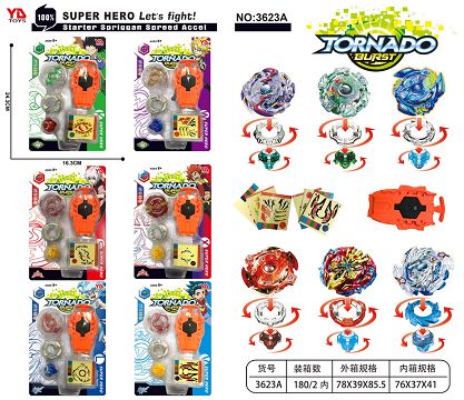 Third generation explosive alloy gyroscope (6 mixed types)