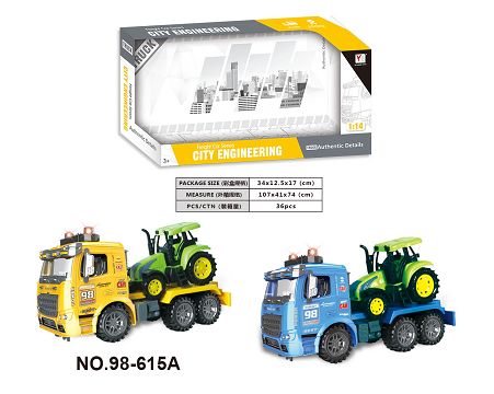 1:14 Inertial engineering vehicle (3-band light and music)