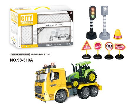 Inertial engineering vehicle packing (with light and music)