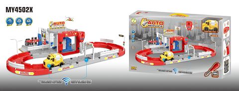 Diy garage track set