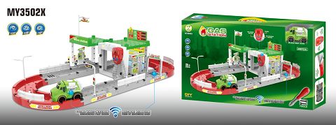 Diy garage track set