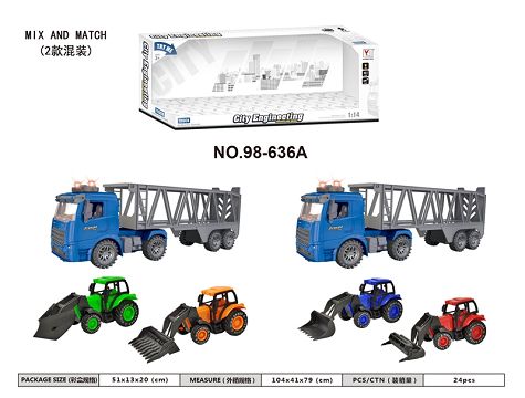 1:14 inertia farmer tractor (with light music)