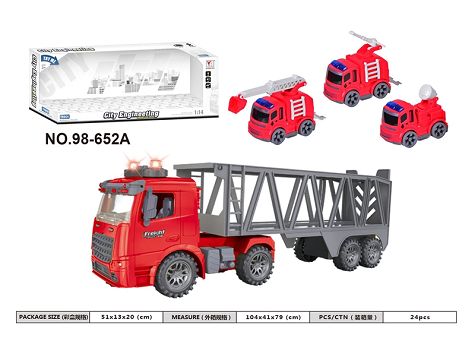 1:14 inertial fire tractor (with light music)