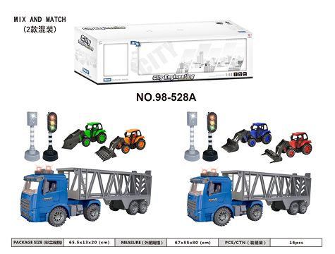 Lumpy farmer tractor boxed (with light music)