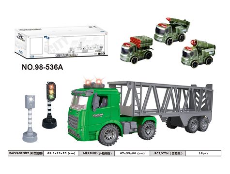 Inertial military tractor pack (with light music)