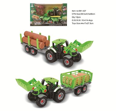 Electric drill self loading sound light two in one farmer car