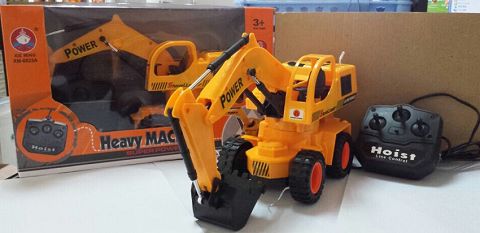 Line controlled excavator