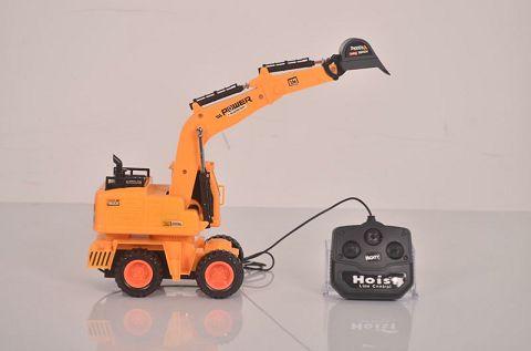 Line controlled excavator