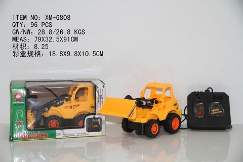 Wire controlled bulldozer