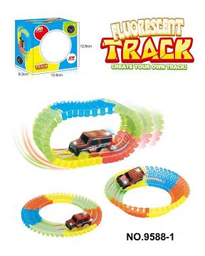 Luminous rail car (56 pieces)